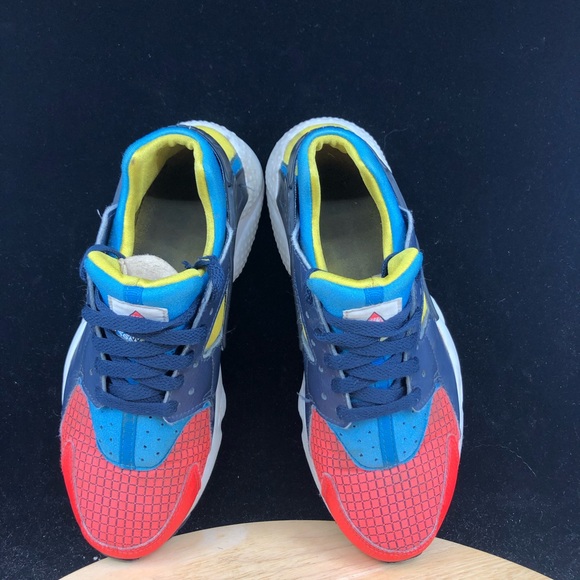 Nike Boys Huarache Run BQ7096-600 Multicolor - Picture 8 of 9